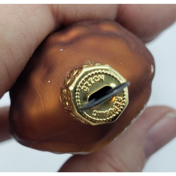 Lot 2 VTG Blown Glass Mercury Owl Christmas Ornaments- Germany & Czech Republic - Picture 7 of 16